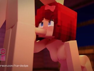 Minecraft възрастен филм скарлет духане анимация (by hardedges)