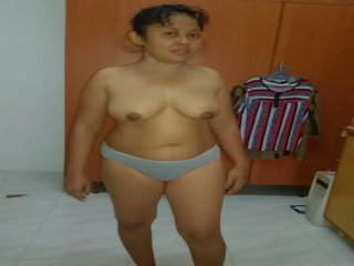 业余 印度尼西亚 女佣 裸露, 自由 高清晰度 色情 90
