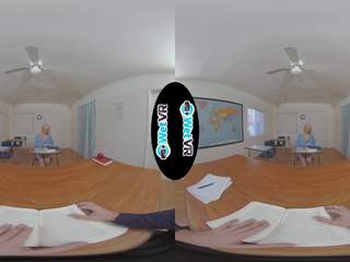 Wetvr big tit mahasiswa fucked during detention in vr