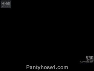 Spustnutý sex klip featuring skvostné rosa, leila, clara brought podľa pantyhose1