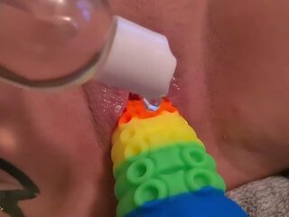 Crazyfetishcouple - putė šūdas su as čiuptuvėlis dildo | xhamster