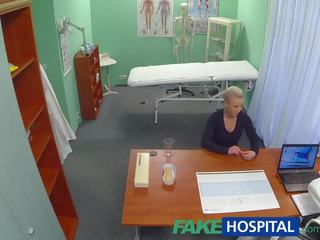 FakeHospital Blonde patient wants hard x rated clip from her doc