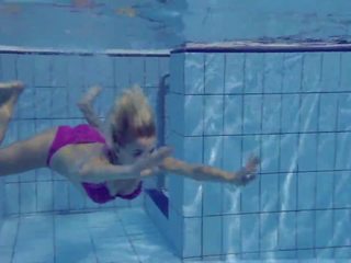 Elena proklova undervann blond babe, hd x karakter video b4