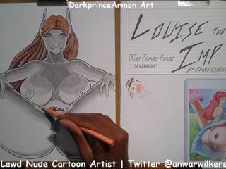 Coloring Louise the Imp at Darkprincearmon Art: HD sex 55