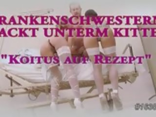 Krankenschwester nackt unterm kittel vācieši