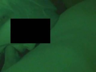 Nightvision sex video in Bed