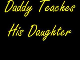 Tatínek učí jeho dcera, volný učí teenager vysoká rozlišením dospělý film 67