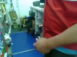 Behind the counter at gas station blowjob movie