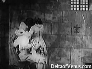 עתיק צרפתי מלוכלך סרט 1920s - bastille יום