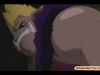 Träldomen hentai bigboobed groupfucked av getto monsters animen