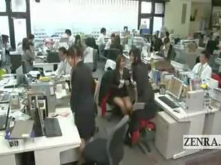Sous-titré enf japonais bureau demoiselles sécurité percer bande
