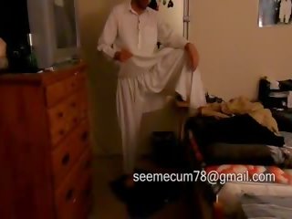 Pakistańskie człowiek onanizuje się middle eastern penis