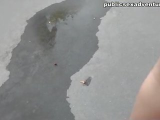 Cock-hungry ruskeaverikkö sisään julkinen likainen klipsi