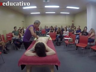 Clase nº1 デ masaje erótico アナル