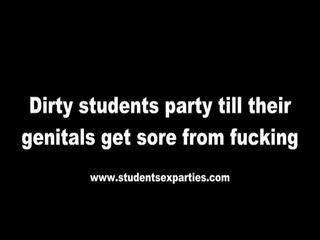 Kinky Gang Bang show Presented By Student sex video Parties