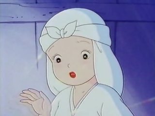 Naked anime nun having adult film for the first