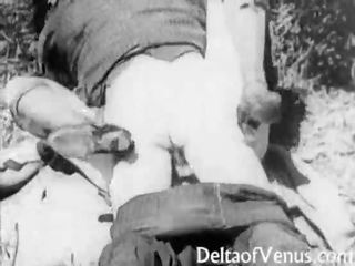প্রাচীন রীতি যৌন ক্লিপ 1915 - একটি বিনামূল্যে অশ্বারোহণ