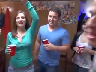 Super college party with very drunk students