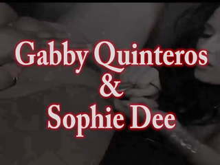 Gabby Quinteros gets Pussy Pleased Buy Sophie Dee: dirty film 59